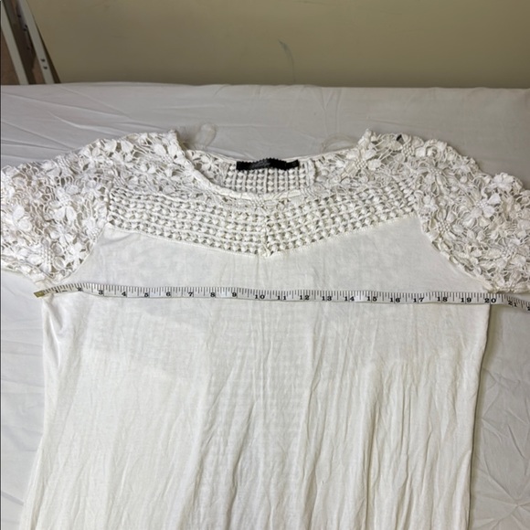 BKE Cream Embellished  Blouse - Picture 12 of 13